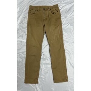 American Eagle Outfitters EasyFlex Jeans Men 31x32 Brown Denim Slim Straight